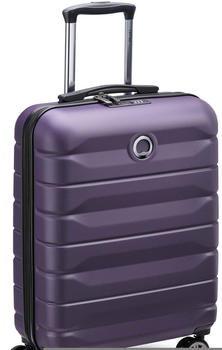 DELSEY PARIS Air Armour 4-Rollen-Trolley Slim Line 55 cm dunkel violett