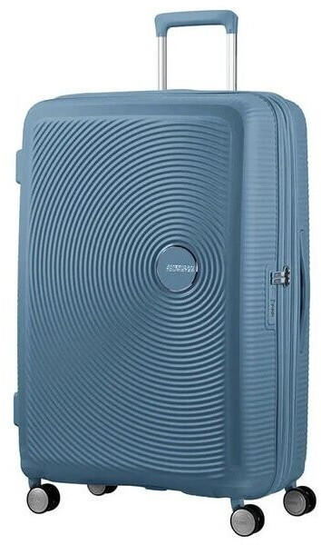 American Tourister Soundbox 4-Rollen-Trolley 77 cm stone blue