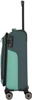 Travelite Viia 4-Rollen-Trolley 55 cm eukaplytus – Hochwertiges Material und durchdachtes Design