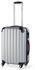 silver: Monzana Baseline 4-Rollen-Trolley 60 cm