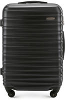 Wittchen 56-3A-312-11, Wittchen Mittlerer Koffer Aus Abs-Material Schwarz Groove Line