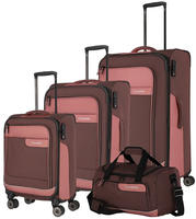 travelite Trolleyset "VIIA S/M/L und Reisetasche" Kofferset Reisegep&auml;ck mit