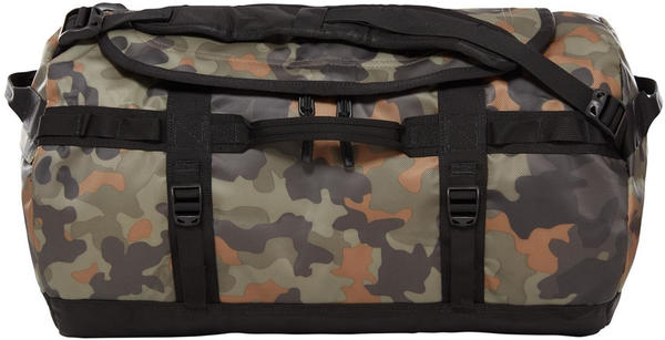 The North Face Base Camp Duffel S (3ETO) new taupe green marcrofleck camo print/tnf black