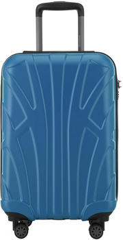 Suitline 4-Rollen-Trolley 55 cm cyan blue (S20-8801M)