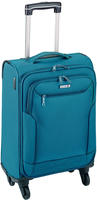 D&N Handgep&auml;ck-Trolley Travel Line 6854, 4 Rollen, Polyester blau