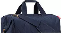reisenthel&reg; Reisetasche allrounder L rhombus midnight gold Kunstfaser blau MT4110