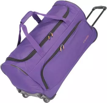 Travelite Basics Fresh Rollenreisetasche 71 cm violett