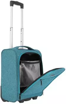 Travelite Cabin Underseat 2-Rad Kabinentrolley 43 cm petrol – Travelite Cabin Underseat 2-Rad Kabinentrolley 43 cm petrol: Der perfekte Reisebegleiter