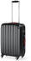 black: Monzana Baseline 4-Rollen-Trolley 60 cm