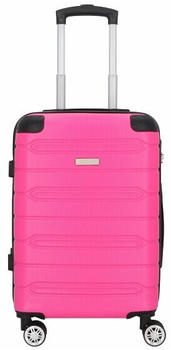 Nowi Rhodos 4 Rollen-Trolley 58 cm pink (5356-pink)