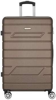 Nowi Bergamo 4 Rollen-Trolley 75 cm bronze (5476-bronze)