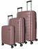 Travelite Air Base 4-Rollen-Trolley-Set 77/67/55 cm lilac