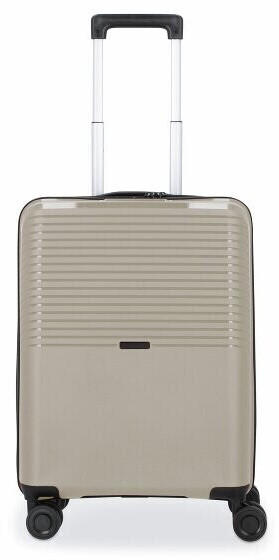 d & n Travel Line 4000 4-Rollen-Trolley 55 cm taupe (4050-03)