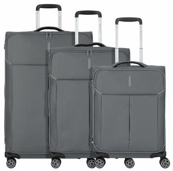 Roncato Ironik 2.0 4-Rollen-Trolley Set 3-tlg. antracite (415300-22)