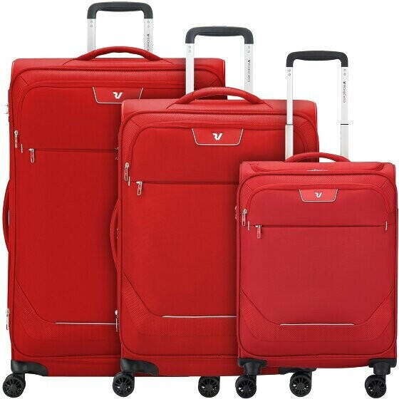 Roncato Joy 4-Rollen-Trolley Set 3-tlg. rosso (416210-09)