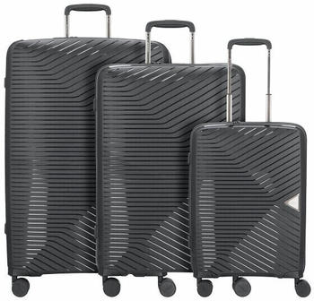 March 15 Gotthard 4-Rollen-Trolley Set 3-tlg. black (1200-07-726252)