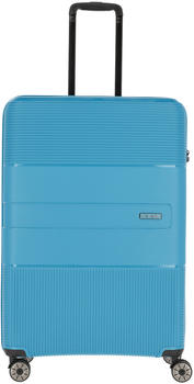 Travelite Wall 4-Rollen-Trolley 76 cm turquoise
