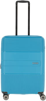 Travelite Wall 4-Rollen-Trolley 65 cm turquoise