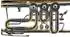 Classic Cantabile TR-43G Bb-Konzerttrompete Goldmessing
