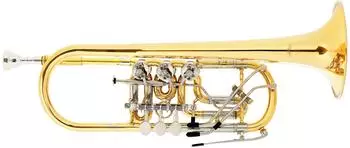 Lechgold CTR-19L Konzerttrompete C, Goldmessing lackiert (CTR-19L)