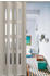 Forte Kunststoff-Luciana B 88,5 x H 202 cm Eiche weiß 3 D 4 Fenster