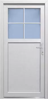 Panto Bauelemente K 502 Weiß (98 cm x 198 cm)