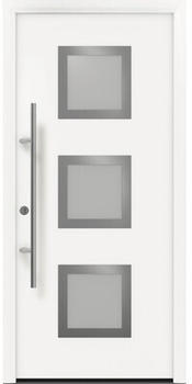 Hörmann EcoStar ISOPRO Secur IPS 810S 110x210 cm Links verkehrsweiß