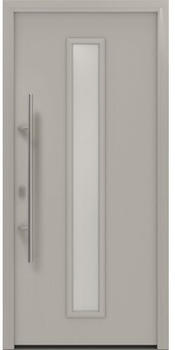 H&ouml;rmann EcoStar ISOPRO IP 020 S 110x210 cm Links wei&szlig;aluminium matt