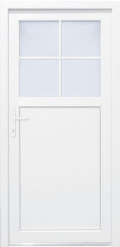 Panto Kunststoff K502 98 x 198 cm links weiß (0781100381)