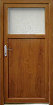 Panto Kunststoff K504 98 x 198 cm links Golden Oak (0781100377)