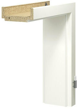 GetaDoor Laminit GL 222 610 x 1.985 mm Wandstärke 165 mm Rechts Arctic Weiß