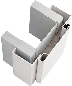 Hörmann Mauerwerkzarge 875 x 2125 mm MW 175 Links weiß