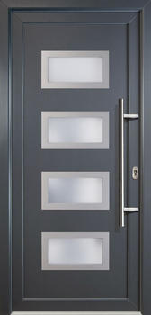 Meeth Signum Exclusiv PVC Modell 92 108 x 208 cm rechts weiß/titan (0781053400)