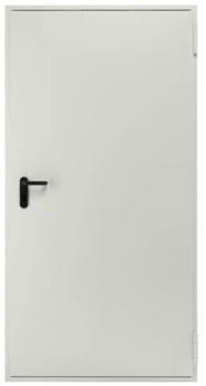 Hörmann Feuerschutztür T30 H8-5 in Grau Weiß Größe BxH 1000x2125 mm