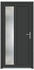 Panto K511 (88 x 198 cm, DIN door stop: Rechts, Anthrazit/Weiß)