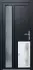 Panto K511 (88 x 198 cm, DIN door stop: Rechts, Anthrazit/Weiß)