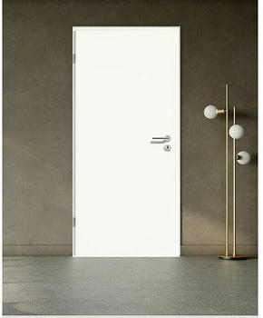 GetaDoor Laminit GL 223 (735 x 2.110 mm, DIN door stop: Links, Weiß seidenmatt)