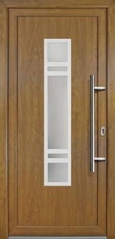 Meeth Signum PVC Exclusiv Modell 83 98 x 208 cm DIN rechts weiß/golden Oak (557883098020802)