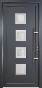 Meeth Signum PVC Exclusiv 84 108 x 208 cm rechts weiß/titan (0781053376)