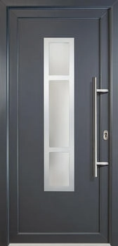 Meeth Signum PVC Exclusiv 87 108 x 208 cm rechts weiß/titan (0781053388)