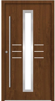 Splendoor Sicherheitshaustür OMIS Prime RC2 Aluminium golden oak braun
