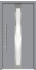 Splendoor ATHENE Aluminium 1000x2100 mm NCS S 6502-B (Grau) DIN Links (nach innen öffnend) inkl. Beschlagset und Profilzylinder mit 6 Schlüssel