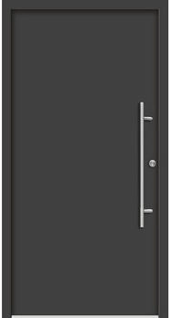 Splendoor APOLLON Aluminium 1000x2100 mm Anthrazitgrau DIN Links (nach innen öffnend) inkl. Beschlagset und Profilzylinder mit 6 Schlüssel