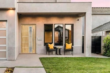 Splendoor DEMETER Aluminium 1000x2100 mm Eiche DIN Rechts (nach innen öffnend) inkl. Beschlagset und Profilzylinder mit 6 Schlüssel