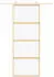 vidaXL Schiebetür Golden 76x205 cm ESG-Klarglas und Aluminium 155178