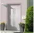 vidaXL Haustür Weiß 88x200 cm PVC 3187885