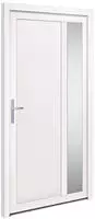 Vidaxl - Haust&uuml;r Wei&szlig; 108x208 Cm Pvc