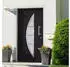 vidaXL Haustür Anthrazit 108x208 cm 279222