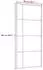 vidaXL Schiebetür ESG-Glas und Aluminium 90x205 cm Schwarz 151682