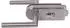 Inova Mistral Glastür ESG 834x1972mm DIN links mit Beschlag DB80 (BDTV46LG50-DB00000080)